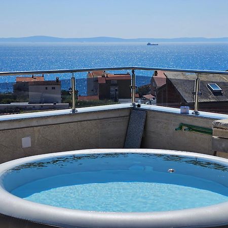 Modern Villa With Jacuzzi, Beautiful Sea View, Near Split! Villa 36A ポドストラナ エクステリア 写真