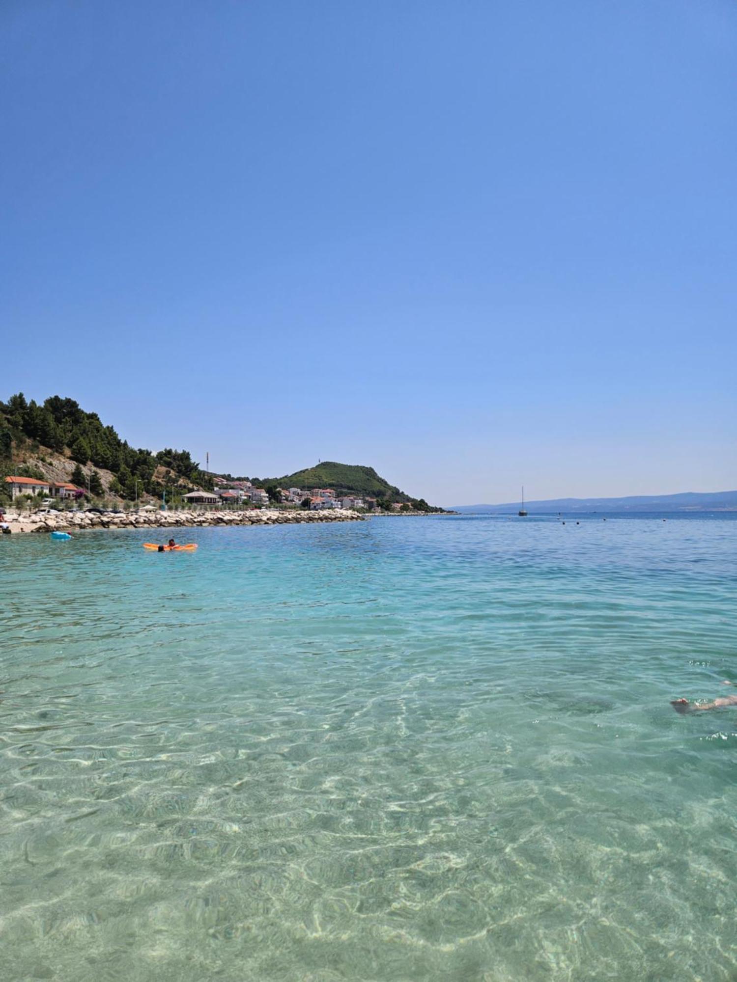 Modern Villa With Jacuzzi, Beautiful Sea View, Near Split! Villa 36A ポドストラナ エクステリア 写真