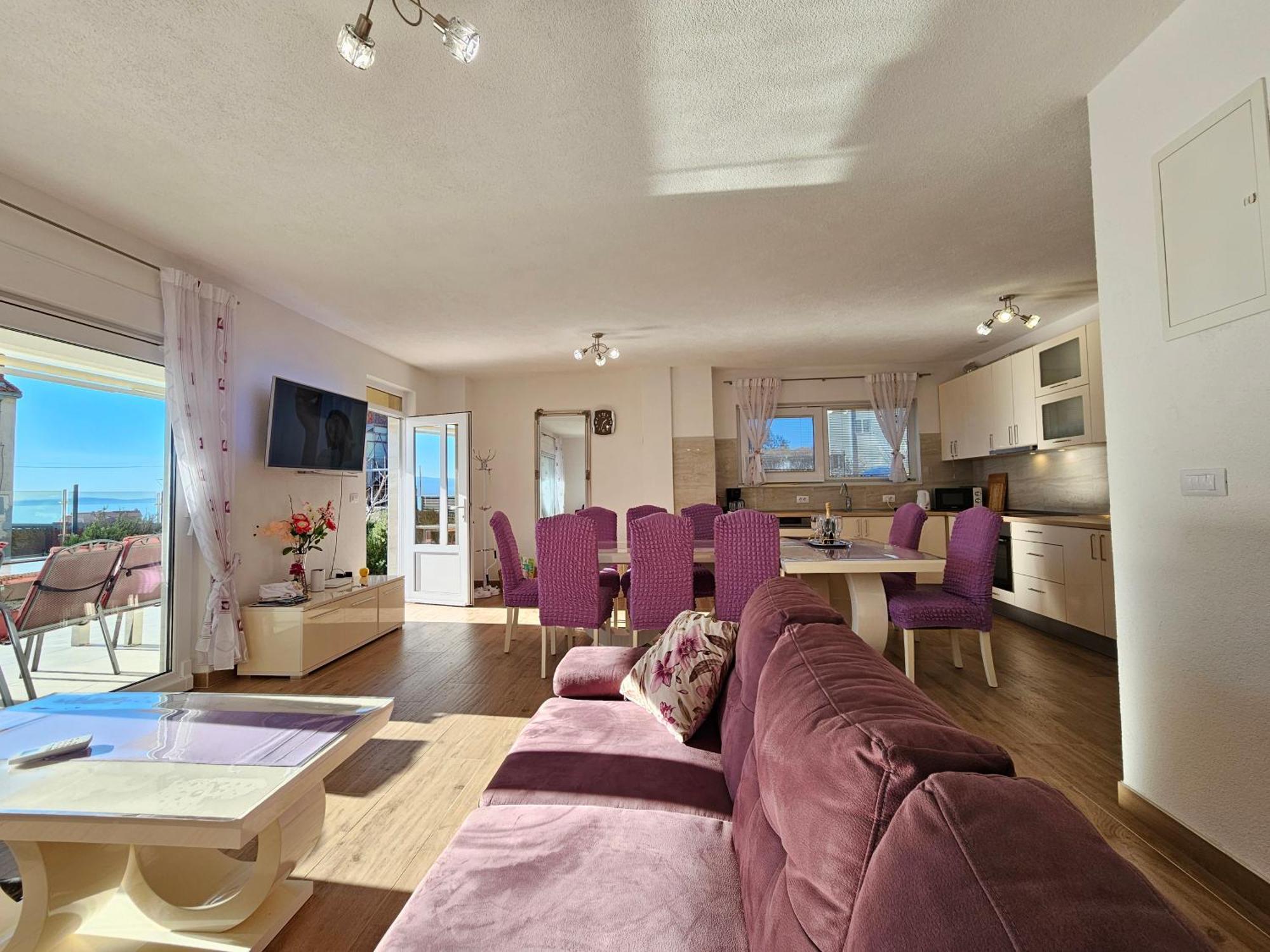 Modern Villa With Jacuzzi, Beautiful Sea View, Near Split! Villa 36A ポドストラナ エクステリア 写真